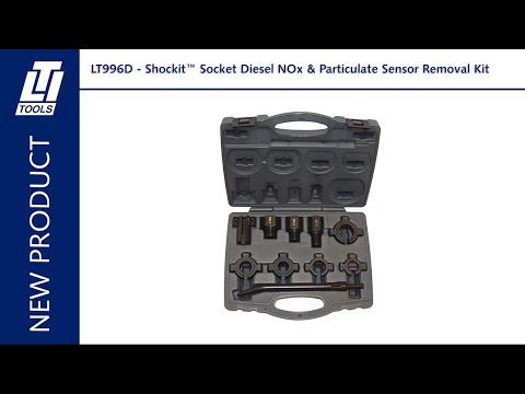Shockit Socket Diesel NOx & Particulate Sensor Removal Kit - LT996D