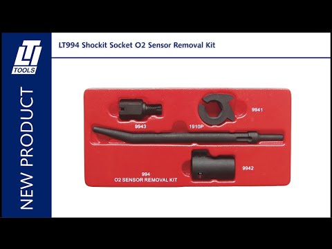 Shockit™ Socket O2 Sensor Frozen/Obstructed Removal Kit Air Hammer Powered 4-Piece - LT994