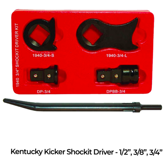 Shockit™ Driver 1/2, 3/8, 3/4 Remove Seized Nuts Bolts – Kentucky Kicker