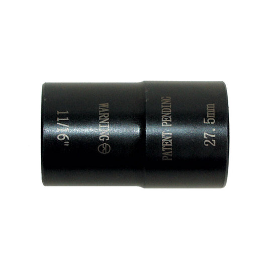 1/2″ Drive Dual Sided Socket Lug Nut Remover Tool 1 1/16″/27.5mm Chrome Cap Buster