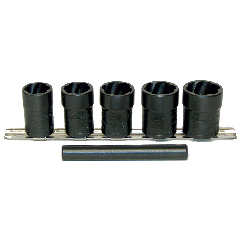 1/2″ Drive Lug Nut Lock Remover Extractor with Metric Socket- 6 Pieces - LT 4400