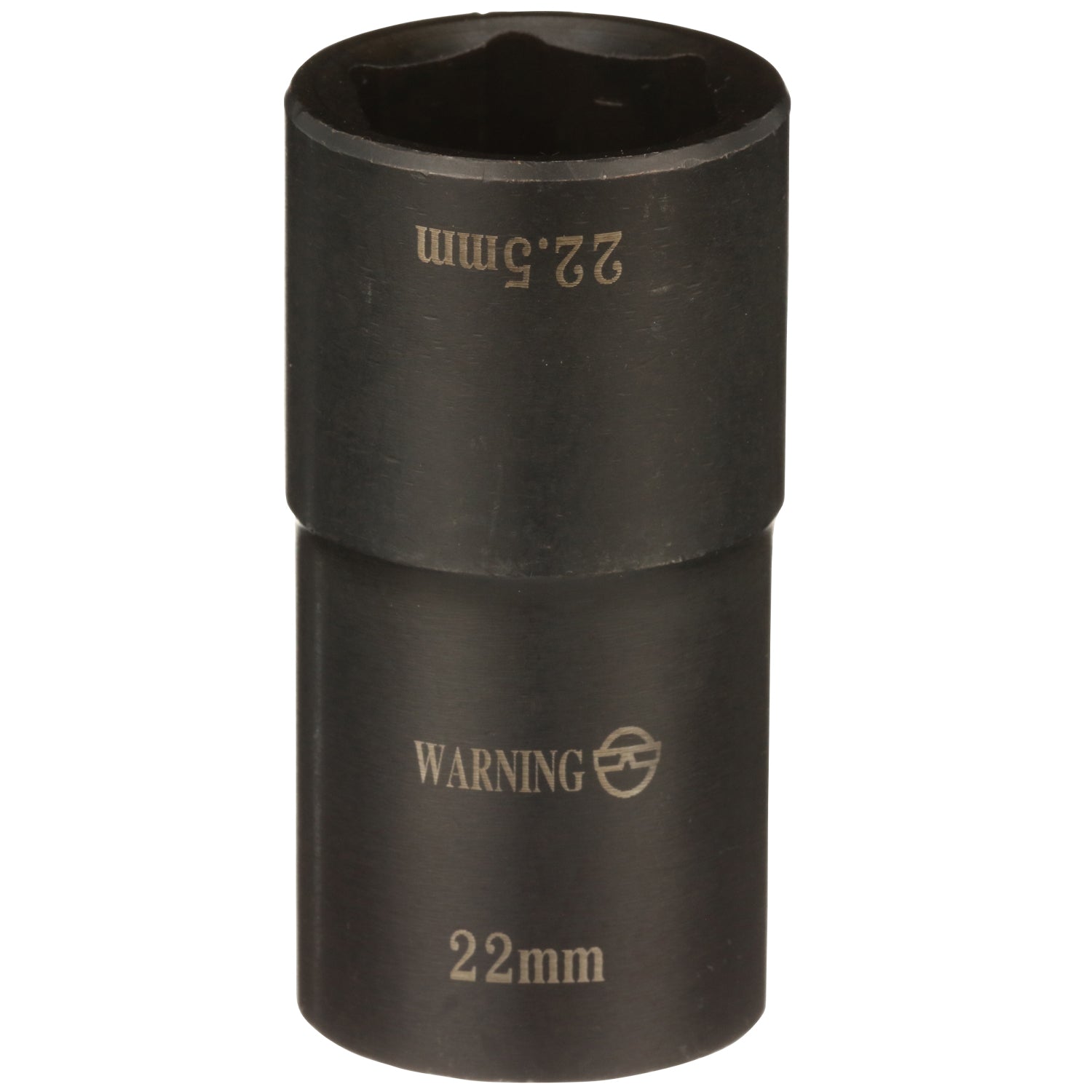 Socket Two Side Thread 1/2-Inch Drive Metric 6-Point Dual Sided Impact Socket Set w/ Pouch ...