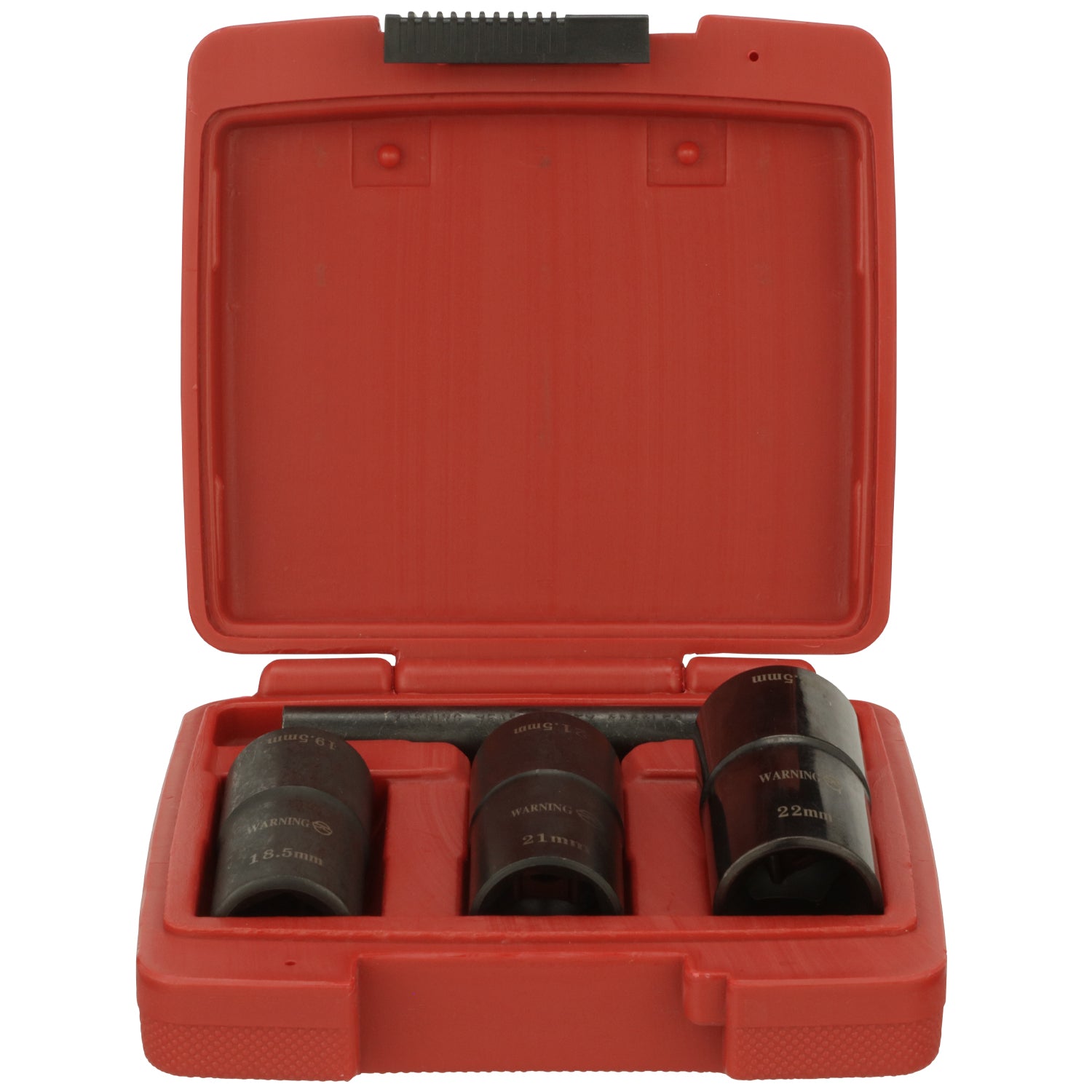 4 Pc. 1/2″ Drive Dual Sided Socket Lug Nut Removal Kit w/ Punch