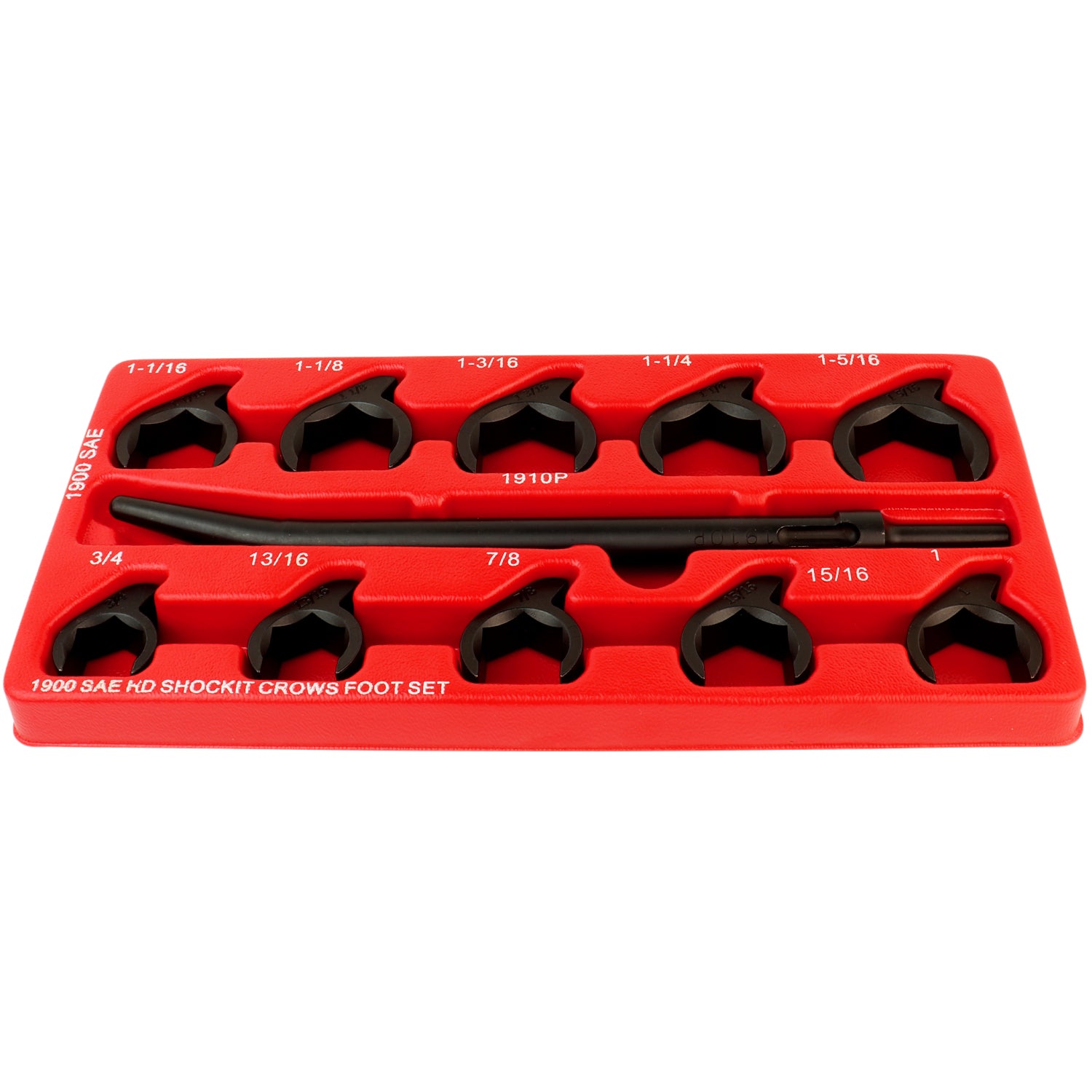 10 Pcs 10-22mm Metric Open End Carbon Steel Chrome