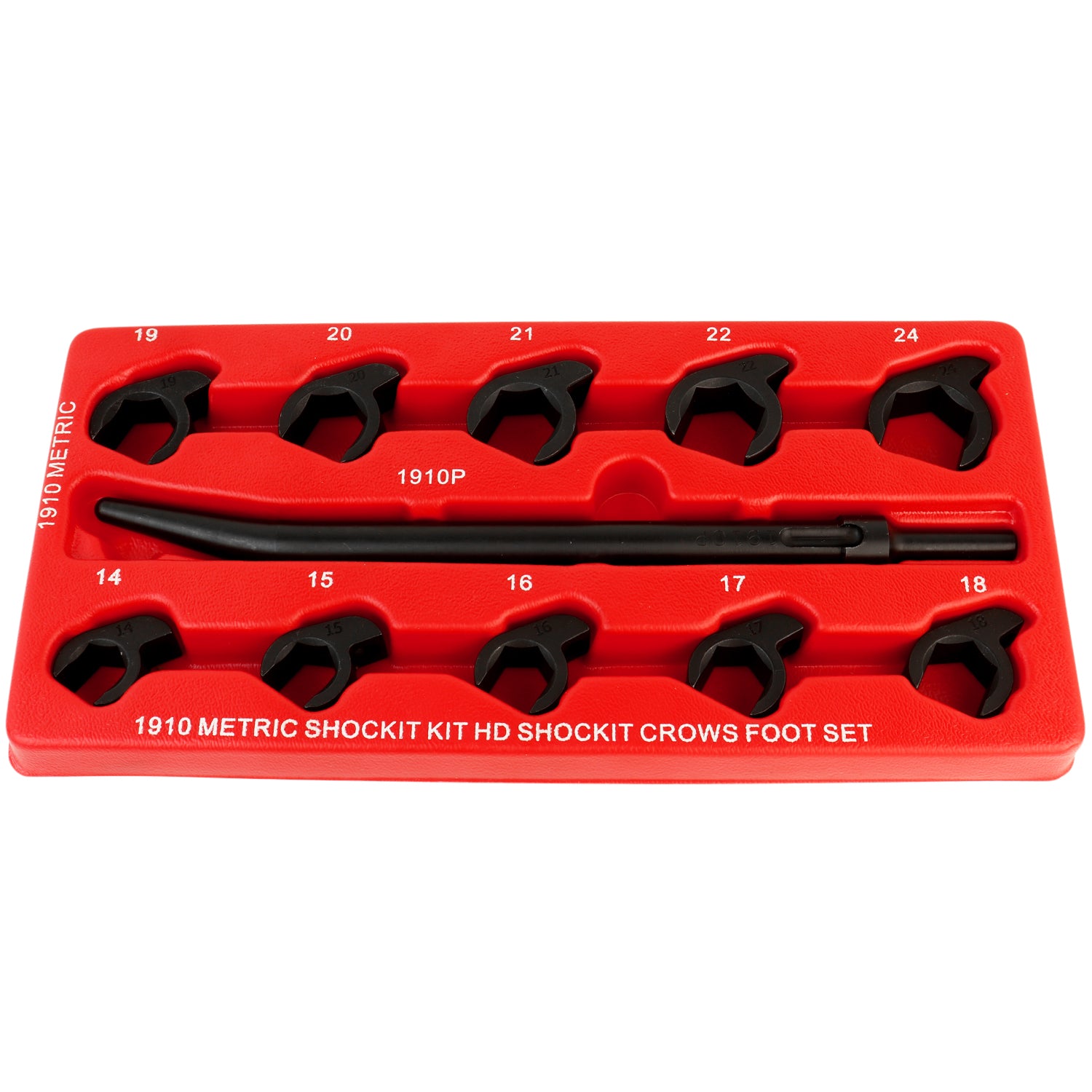 SHOCKIT® Crows Foot Industrial/Hydraulic Fittings Socket Remover Air Hammer Powered