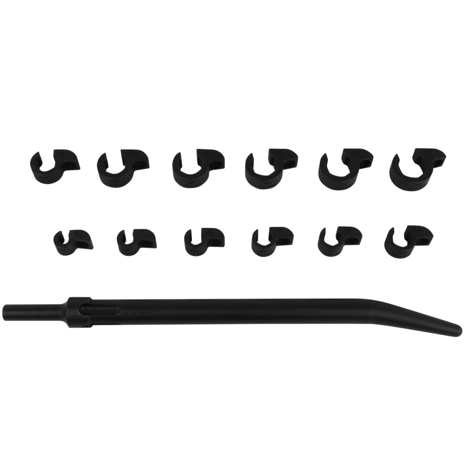 SHOCKIT® Line Wrench Socket Sets - Automotive/Hydraulic Line Fittings Removal 14-Piece SAE, 13-Piece Metric