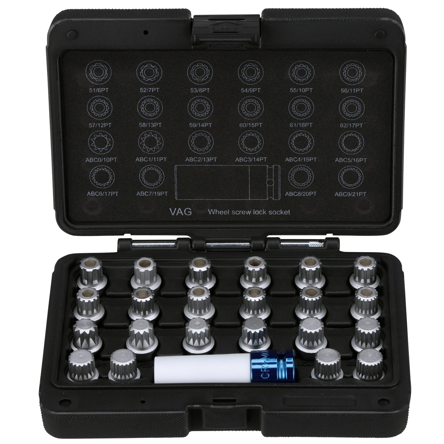 Coded Wheel Lock Socket VW/AUDI Wheel Lock Key Kit – Lock Technology, Inc.