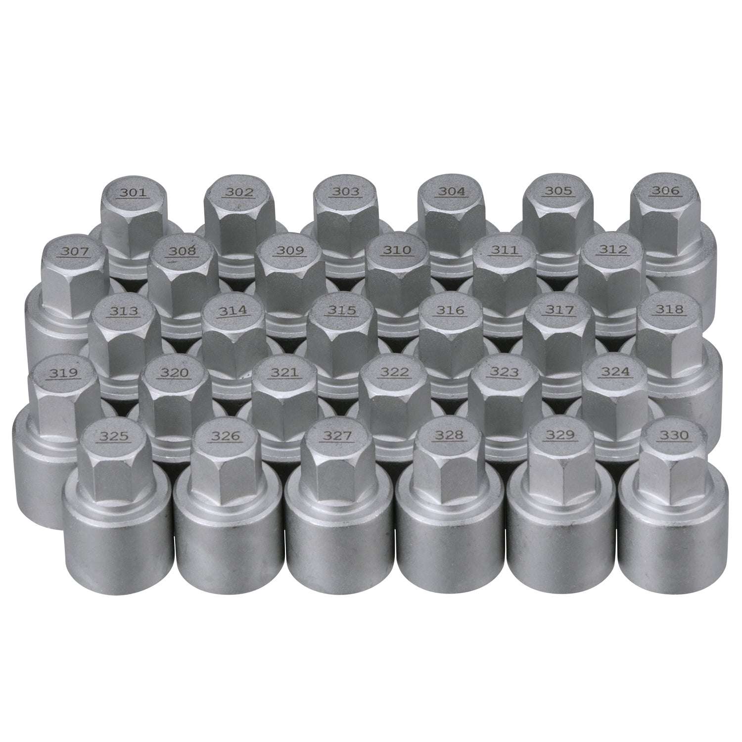 Mercedes Benz “A” Wheel Lock Master Key Set