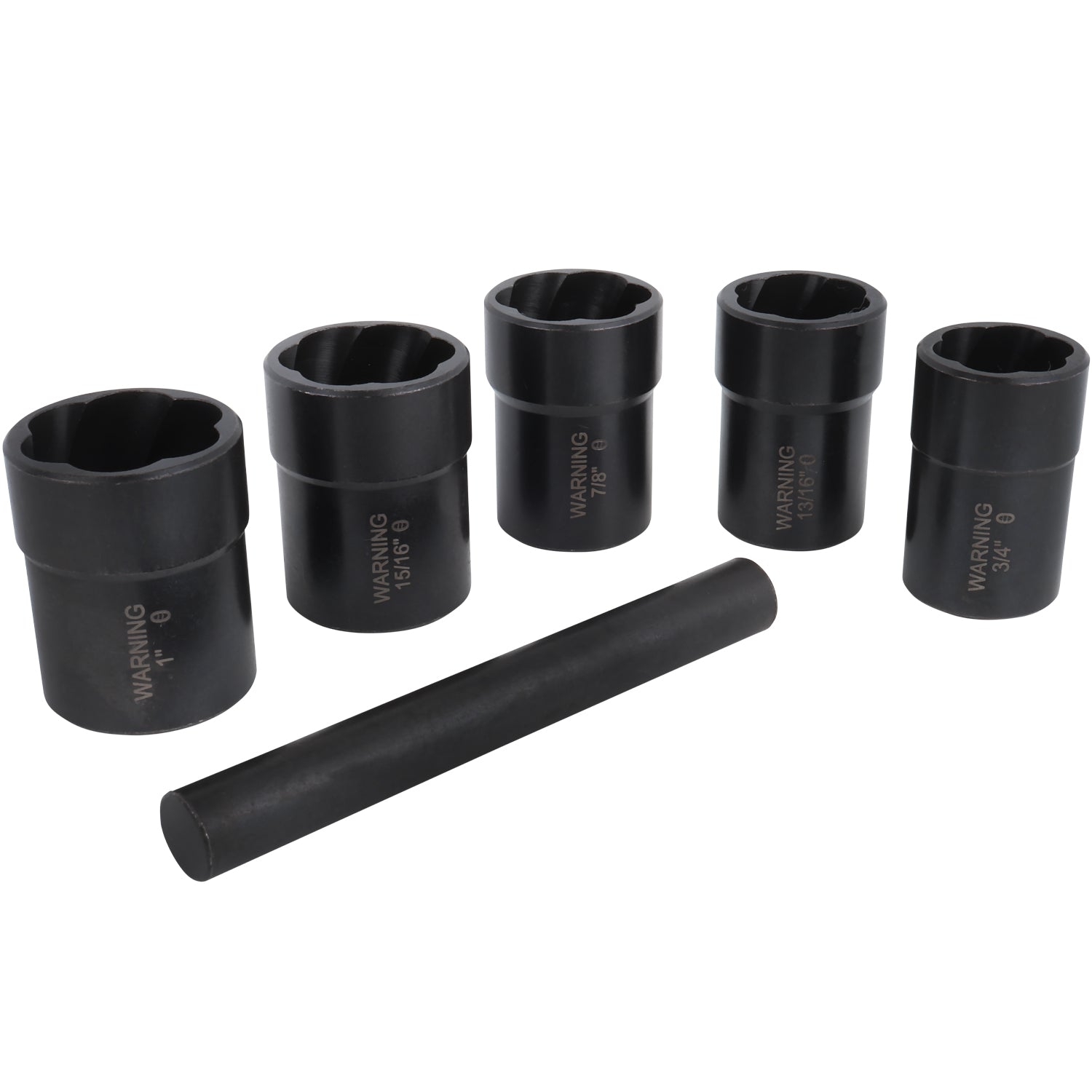 1/2″ Drive 6 Piece Twist Socket Removal Kit