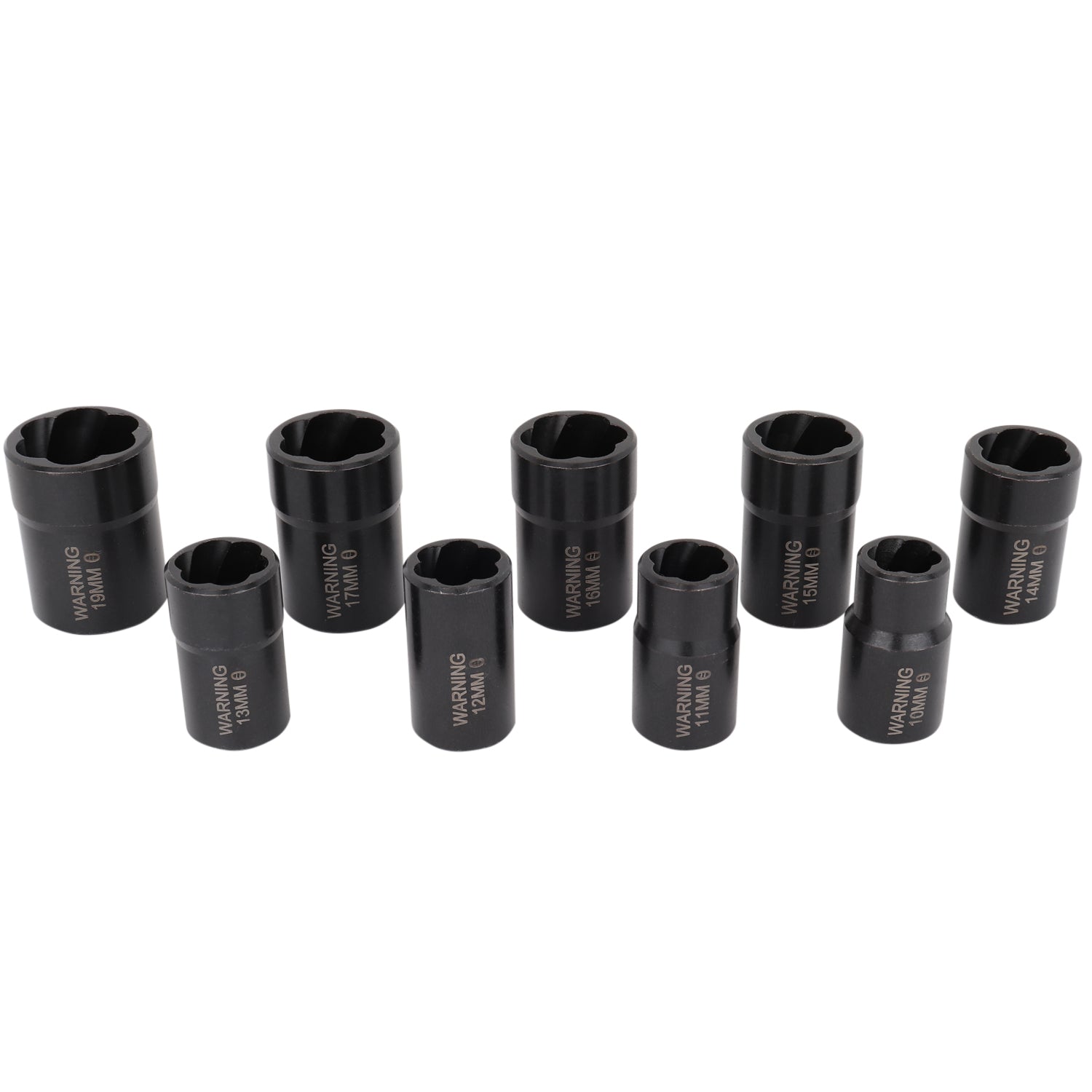 3/8″ Drive 9 Piece Twist Socket Fastener Removal Systems