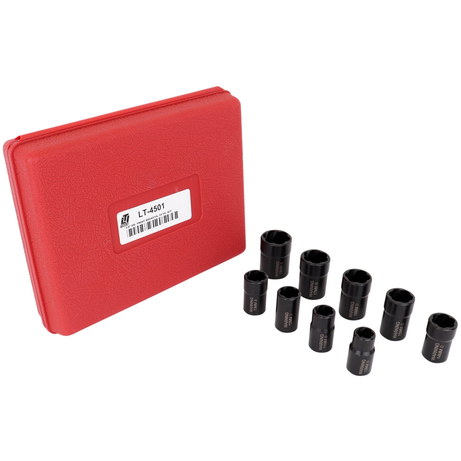 3/8″ Drive 9 Piece Twist Socket Fastener Removal Systems