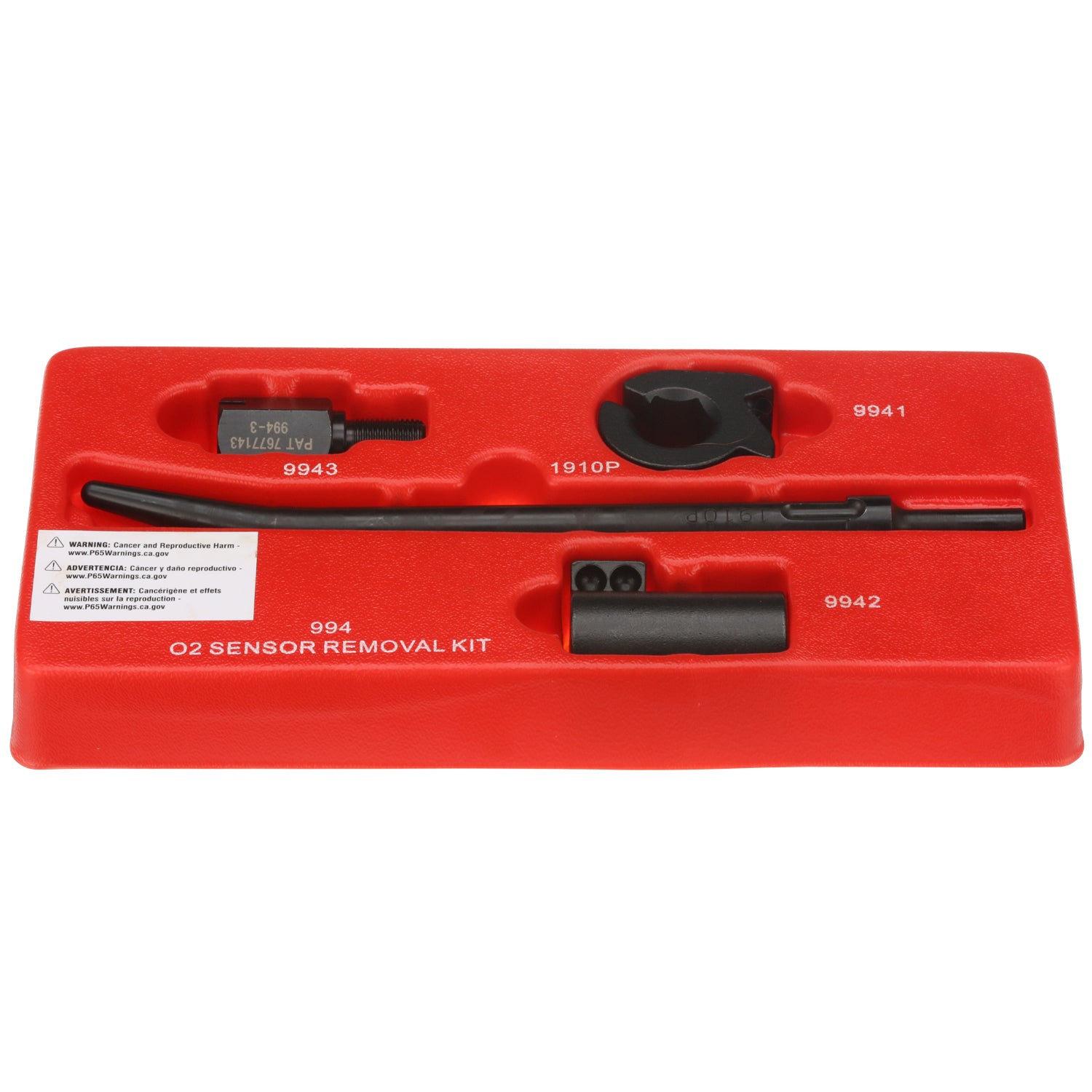 SHOCKIT® Socket O2 Sensor Frozen/Obstructed Removal Kit Air Hammer Powered 4-Piece – LT994