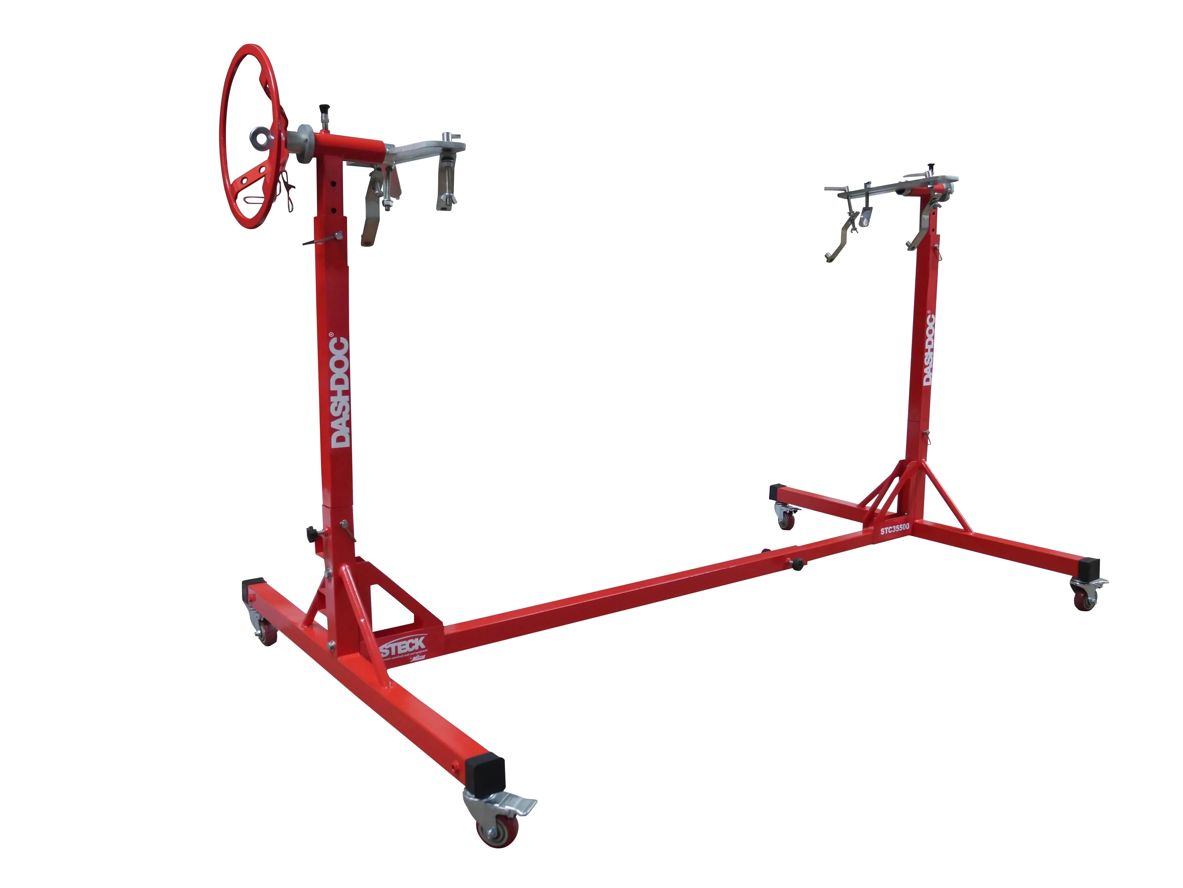 Auto dashboard service repair workbench with 360° rotation